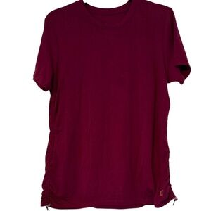 Pro Player Rich Burgundy Short Sleeve Tee